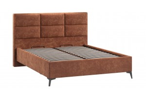 Кровать с ПМ Делана 1600 (с подъемным механизмом) Велюр Brut Terracot 13