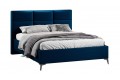 Кровать с ПМ «Делана» 1600 (с подъемным механизмом) Велюр Confetti Blue