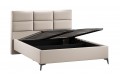 Кровать с ПМ «Делана» 1600 (с подъемным механизмом) Велюр Confetti Cream