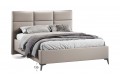 Кровать с ПМ «Делана» 1600 (с подъемным механизмом) Велюр Confetti Smoke