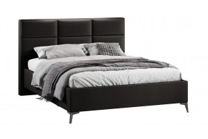 Кровать с ПМ Делана 1600 (с подъемным механизмом) Велюр Confetti Stone