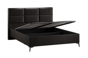 Кровать с ПМ Делана 1600 (с подъемным механизмом) Велюр Confetti Stone