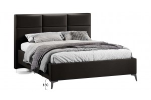 Кровать с ПМ Делана 1600 (с подъемным механизмом) Велюр Confetti Stone