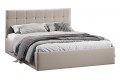 Кровать с ПМ «Джоли» 1400 Тип 1 (с подъемным механизмом) Велюр Confetti Smoke