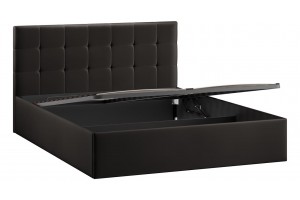 Кровать с ПМ Джоли 1400 Тип 1 (с подъемным механизмом) Велюр Confetti Stone