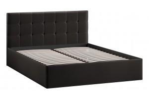 Кровать без ПМ Джоли 1600 Тип 1 (без подъемного механизма) Велюр Confetti Stone