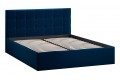 Кровать с ПМ «Джоли» 1600 Тип 1 (с подъемным механизмом) Велюр Confetti Blue