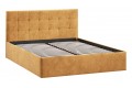 Кровать с ПМ «Джоли» 1800 Тип 1 (с подъемным механизмом) Микровелюр Wellmart Yellow