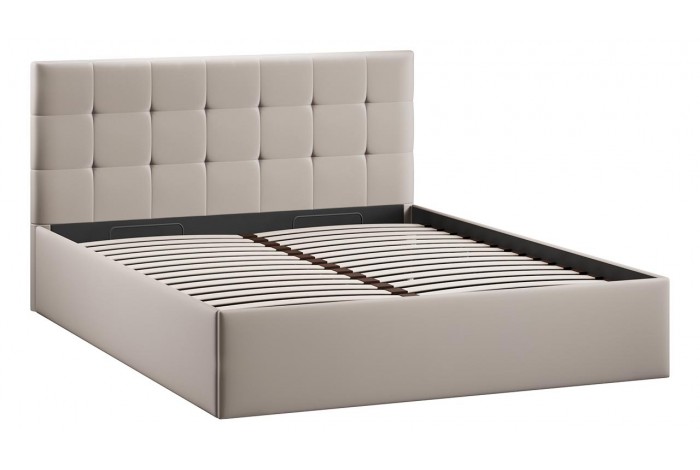 Кровать с ПМ «Джоли» 1800 Тип 1 (с подъемным механизмом) Велюр Confetti Smoke