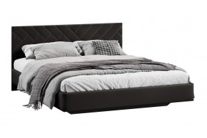 Кровать без ПМ Кевия 1400 Тип 1 (без подъемного механизма) Велюр Confetti Stone