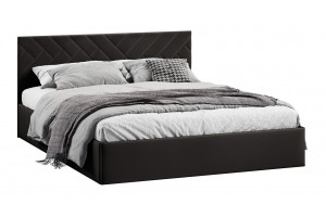 Кровать с ПМ Кевия 1400 Тип 1 (с подъемным механизмом и заглушиной) Велюр Confetti Stone