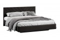 Кровать без ПМ «Кевия» 1600 Тип 1 (без подъемного механизма) Велюр Confetti Stone