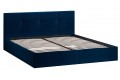 Кровать с ПМ «Лора» 1800 (с подъемным механизмом) Велюр Confetti Blue