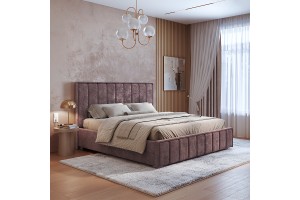Кровать Мирабель 1,8 КР-18 с подъемным механизмом (винный)