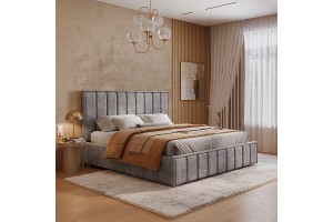 Кровать Мирабель 1,8 КР-18 с настилом (хром)