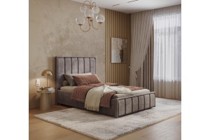 Кровать Мирабель 1,2 КР-06 с настилом (маренго)