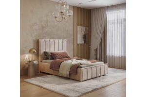 Кровать Мирабель 1,2 КР-06 с настилом (мокко)