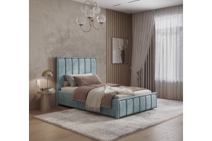 Кровать Мирабель 1,2 КР-06 с настилом (шарли бриз)