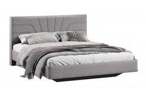 Кровать без ПМ Пандора 1600 Тип 1 без подъемного механизма Микрошенилл Relax Mocco