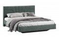 Кровать без ПМ «Пандора» 1600 Тип 1 (без подъемного механизма) Велюр Brut Forest 09