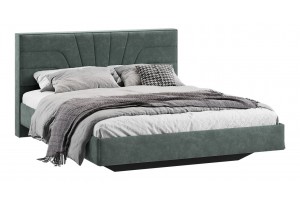 Кровать без ПМ Пандора 1600 Тип 1 без подъемного механизма Велюр Brut Forest 09