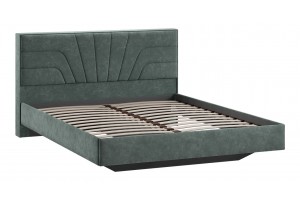 Кровать без ПМ Пандора 1600 Тип 1 без подъемного механизма Велюр Brut Forest 09
