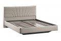 Кровать без ПМ «Пандора» 1600 Тип 1 (без подъемного механизма) Велюр Confetti Smoke