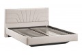 Кровать без ПМ «Пандора» 1600 Тип 1 (без подъемного механизма) Велюр Мокко светлый