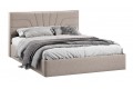 Кровать с ПМ «Пандора» 1600 Тип 1 (с подъемным механизмом и заглушиной) Микрошенилл Relax Latte