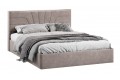 Кровать с ПМ «Пандора» 1600 Тип 1 (с подъемным механизмом и заглушиной) Велюр Brut Mocco 06