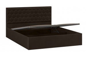 Кровать с ПМ Порто 1600 (с подъемным механизмом) Велюр Confetti Stone