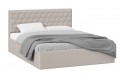 Кровать без ПМ «Порто» 1800 (без подъемного механизма) Велюр Confetti Smoke