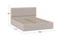 Кровать без ПМ «Порто» 1800 (без подъемного механизма) Велюр Confetti Smoke