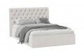 Кровать без ПМ «Скарлет» 1400 Тип 1 (без подъемного механизма) Велюр Бежевый