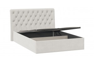 Кровать с ПМ Скарлет 1400 Тип 1 (с подъемным механизмом) Велюр Бежевый