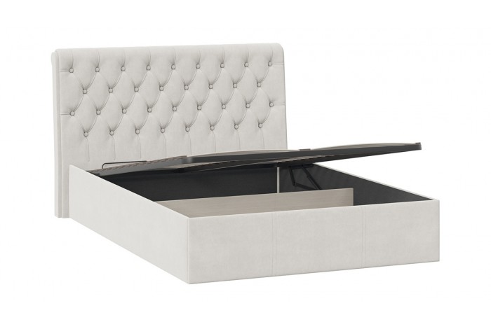Кровать с ПМ «Скарлет» 1400 Тип 1 (с подъемным механизмом) Велюр Бежевый