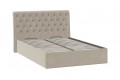 Кровать с ПМ «Скарлет» 1400 Тип 1 (с подъемным механизмом) Велюр Мокко светлый