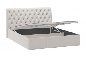 Кровать с ПМ Скарлет 1600 Тип 1 (с подъемным механизмом) Велюр Бежевый