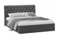 Кровать с ПМ «Скарлет» 1600 Тип 1 (с подъемным механизмом) Велюр Графит
