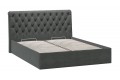 Кровать с ПМ «Скарлет» 1600 Тип 1 (с подъемным механизмом) Велюр Графит
