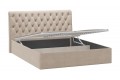 Кровать с ПМ «Скарлет» 1600 Тип 1 (с подъемным механизмом) Велюр Мокко светлый