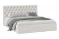 Кровать без ПМ «Скарлет» 1800 Тип 1 (без подъемного механизма) Велюр Бежевый