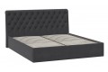 Кровать без ПМ «Скарлет» 1800 Тип 1 (без подъемного механизма) Велюр Графит