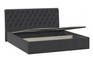 Кровать с ПМ Скарлет 1800 Тип 1 (с подъемным механизмом) Велюр Графит
