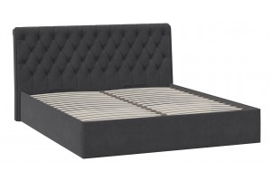 Кровать с ПМ Скарлет 1800 Тип 1 (с подъемным механизмом) Велюр Графит