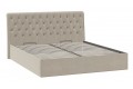 Кровать с ПМ «Скарлет» 1800 Тип 1 (с подъемным механизмом) Велюр Мокко светлый
