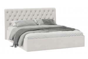 Кровать с ПМ Скарлет 1800 Тип 1 (с подъемным механизмом) Велюр Бежевый