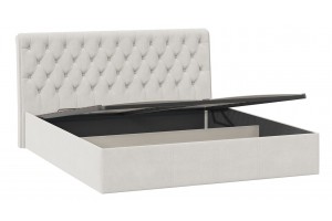 Кровать с ПМ Скарлет 1800 Тип 1 (с подъемным механизмом) Велюр Бежевый