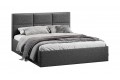 Кровать с ПМ «Стелла» 1600 Тип 1 (с подъемным механизмом) Экомех Barni Grey