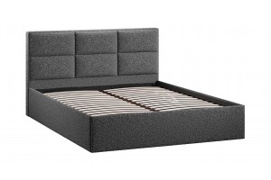 Кровать с ПМ Стелла 1600 Тип 1 с подъемным механизмом Экомех Barni Grey